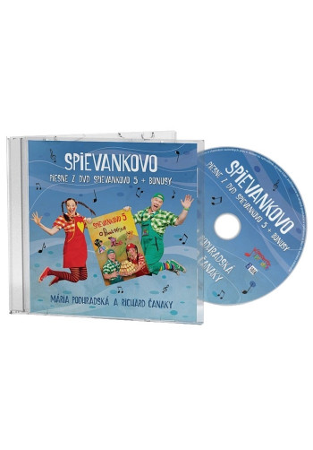 CD - Piesne z DVD Spievankovo 5 + Bonusy