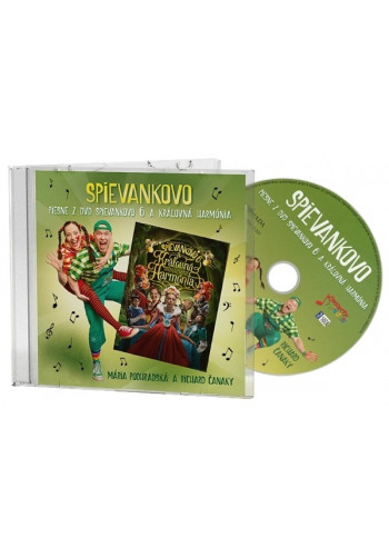 CD - Piesne z DVD Spievankovo 6 a Kráľovná Harmónia