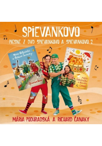 CD - Piesne z DVD Spievankovo 1 a Spievankovo 2